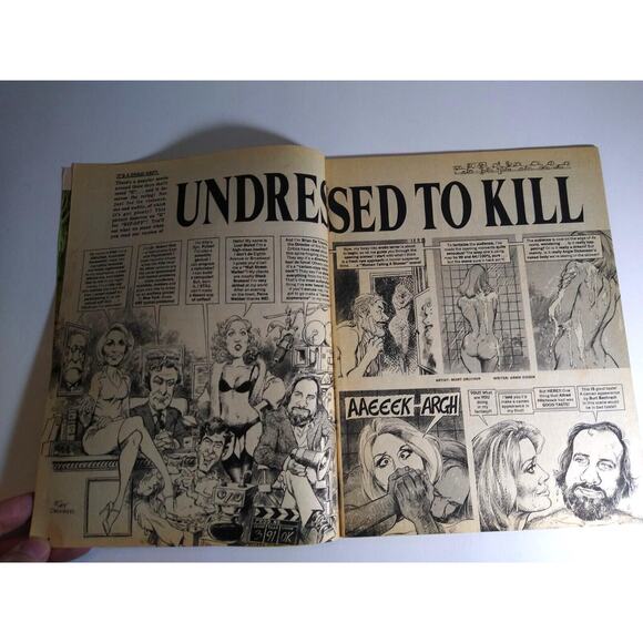 MAD Magazine April 1981 Dressed To Kill That's Incredible Coffee Break TV No 222 - Picture 3 of 6